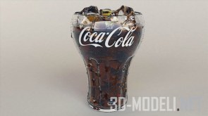 Создание бокала Coca Cola в 3ds Max. Часть-2