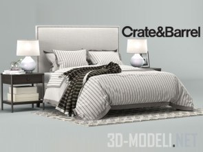 Кровать Crate&Barrel Cole