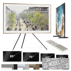 TV-панель Samsung QLED The Frame 4K LS03B