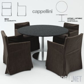 Стол и кресла Cappellini Serie 331