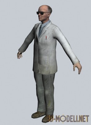 Персонаж Айзек Кляйнер из «Half-Life 2»