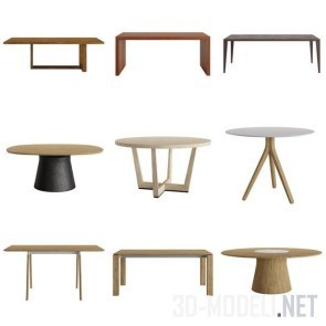 Коллекция столов от Andreu World