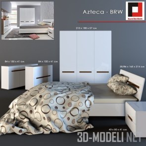 Мебель для спальни Azteca BRW от Black Red White