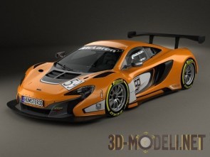 Спорткар McLaren 650S GT3 2015