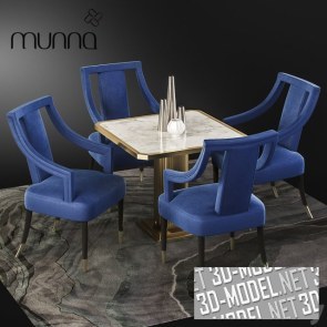 Набор обеденной мебели от Munna Design