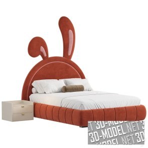 Детская кровать Nettie Rabbit от CASASPACE