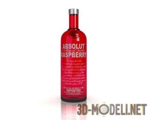 Бутылка водки «Absolut Raspberry»