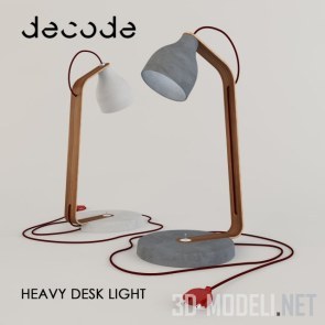 Настольная лампа Decode Heavy Desk Light