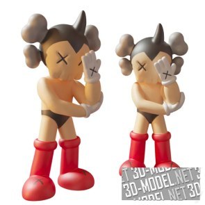 Фигурка Astroboy в стиле KAWS