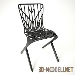Алюминиевый стул «Washington Skeleton» от Knoll