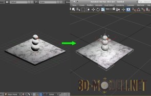 Blender: экспорт моделей формата .OBJ в 3Ds Max