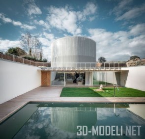 Уникальный дом в Мадриде – космический корабль «Casa Tobogan» от Z4Z4 Architects
