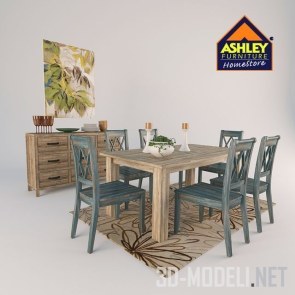 Набор рустикальной мебели Ashley home furniture