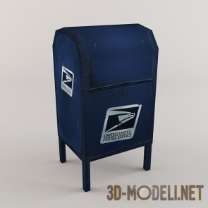 Mail box low-poly