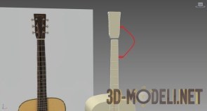 Моделирование гитары в 3ds Max