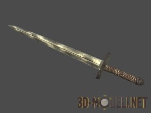 Средневековый обоюдоострый меч