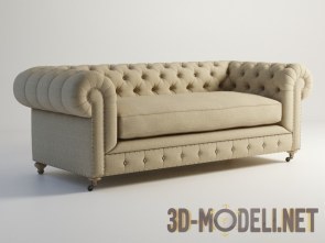 Двухместный диван OLD CHESTER 101.005M-F01 от Gramercy Home