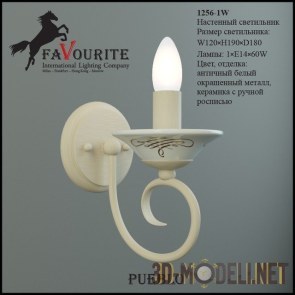 Настенный светильник «Pueblo» Favourite 1256-1W