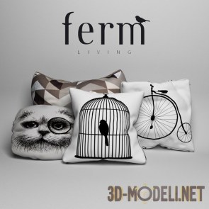 Современные подушки от FERM LIVING