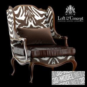 Кресло Loft&Concept THRONE ZEBRA