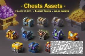 2D Chests Assets - Mega Pack