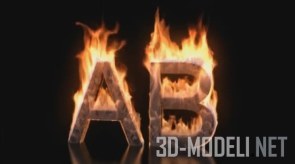 Анимация горящего текста в 3Ds Max