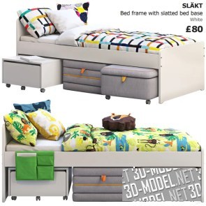 Кровать Slakt от Ikea