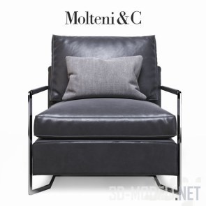Кожаное кресло Molteni&C Portfolio