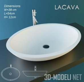 Раковина Lacava H600-6A