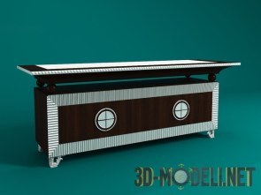 TV stand in Art-deco style