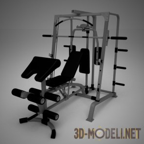 Modern gym simulator