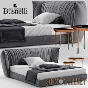 Двуспальная кровать Cinova by Busnelli 2013 SEDONA