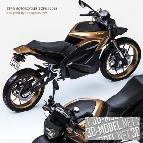 Современный мотоцикл ZERO MOTORCYCLES S ZF8.5
