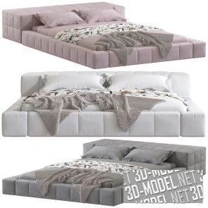 Кровать от Bonaldo, три цвета