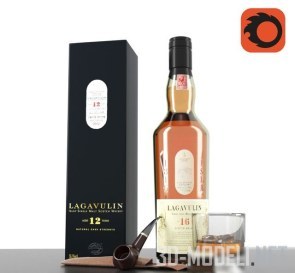 Набор с виски Lagavulin