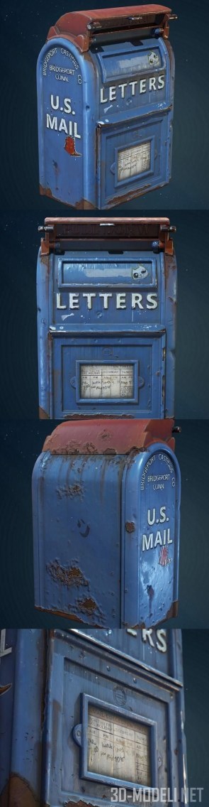 Старый почтовый ящик Old Mailbox