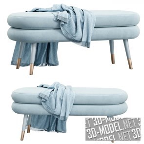 Скамья Marshmallow Double Stool от Royal Stranger