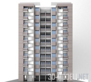 Высотный дом (Appartment highrise indian)