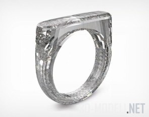 Кольцо – драгоценный камень, или 100% алмаз в проекте дизайнеров Apple