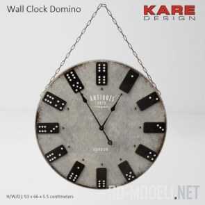 Часы Domino от Kare design