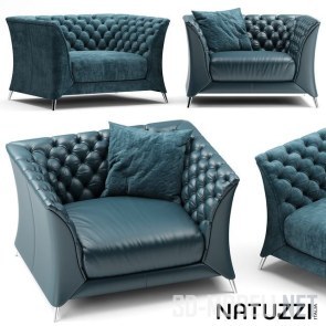 Кожаное кресло От Natuzzi