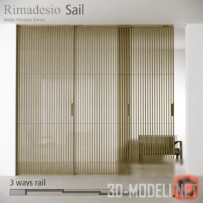 Раздвижные двери Rimadesio SAIL от Giuseppe Bavuso