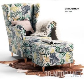 Кресло Strandmon IKEA