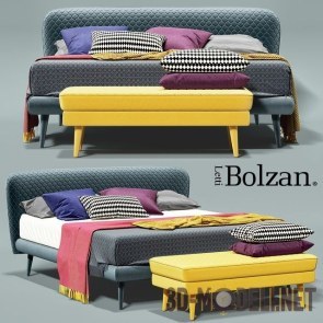 Кровать от Bolzan Letti Corolle