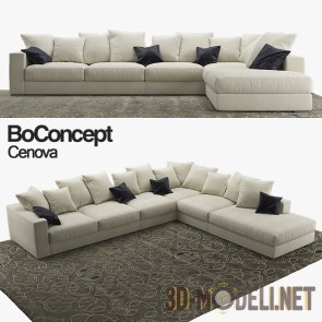 Угловой модульный диван BoConcept Cenova IF52