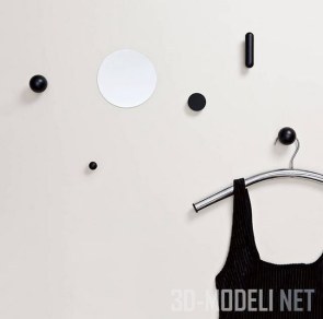 Крючки для одежды от IKEA – не только вешалка, но и настенный декор