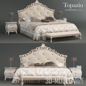 Кровать Topazio в классическом стиле