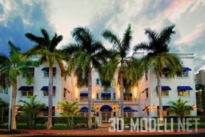 Отель Blue Moon в Майами демонстрирует красочный стиль