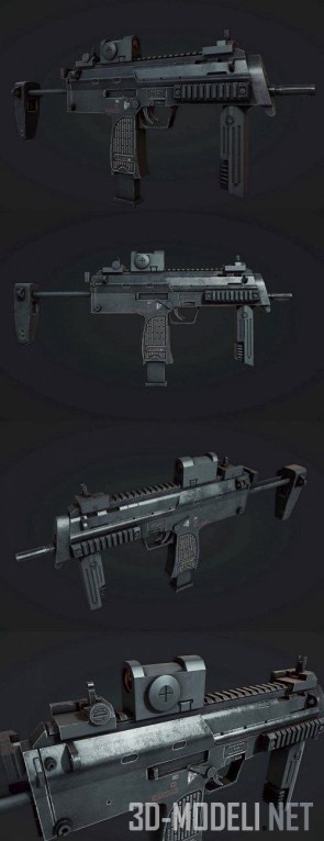 Пистолет-пулемёт HK MP7 (PBR)