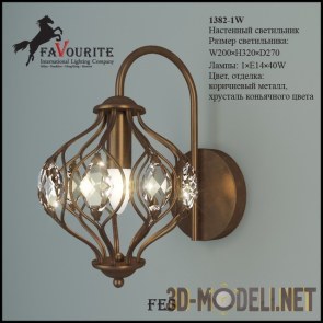 Настенный светильник «Fes» 1382-1W от Favourite